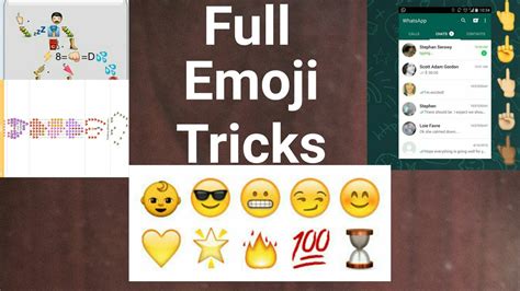 How To Send Animated Emojis Youtube