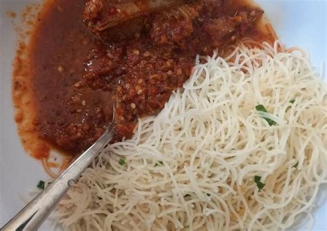 Buttered Rice Vermicelli Recipe By Om Ziyadkitchen Cookpad
