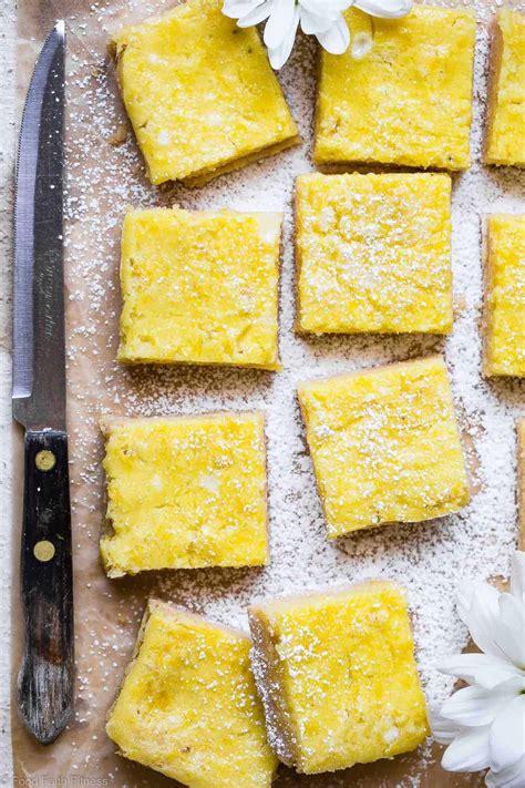 You can see items that have been featured on my sugar free sunday spotlight here. Sugar Free Keto Low Carb Lemon Bars | Food Faith Fitness