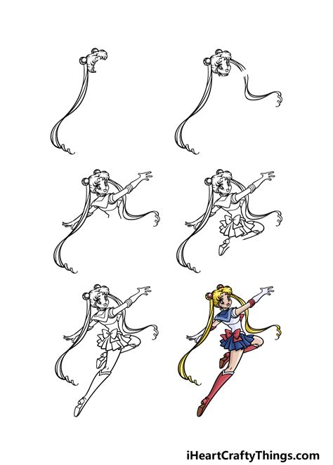 How To Draw Sailor Moon A Step By Step Guide 2023 Azsage