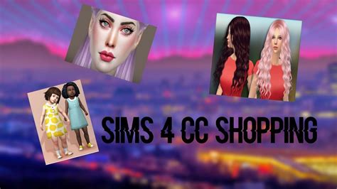 Random Cc Shopping For Sims 4 Youtube
