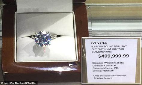 Here's the final nail in the coffin. Would you pay half a million dollars for this ring from Costco? | Daily Mail Online