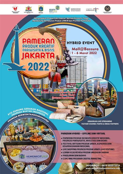 Pameran Produk Kreatif Umkm Pariwisata Dan Bisnis Jakarta 2022