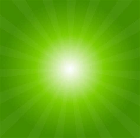Shiny Green Sunburst Background Vector Download