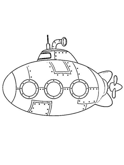 Desenhos De Submarino Para Colorir E Imprimir Colorironline Com