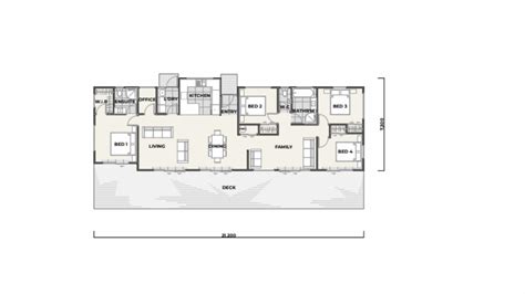 House Plans Rangitoto 4 Bedroom House Plans Nz Trenz Homes