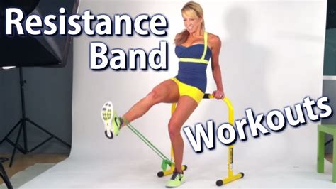 They require the use of resistance to increase muscle strength and size. Resistance Band Workout Exercises - YouTube