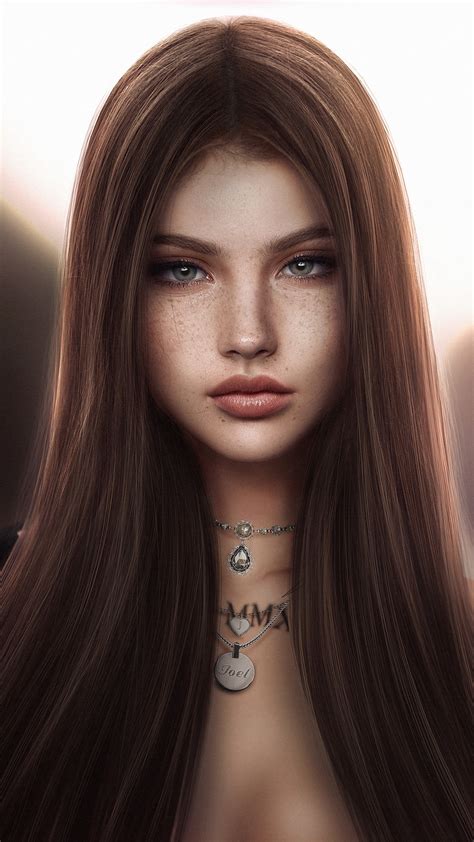 1080x1920 1080x1920 Eyes Girls Artwork Hd Digital Art Fantasy