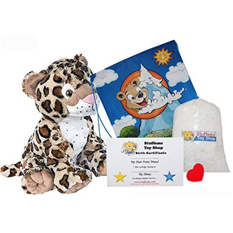 Make Your Own Stuffed Animal Charlie The Cheetah 16 No Sew Kit With