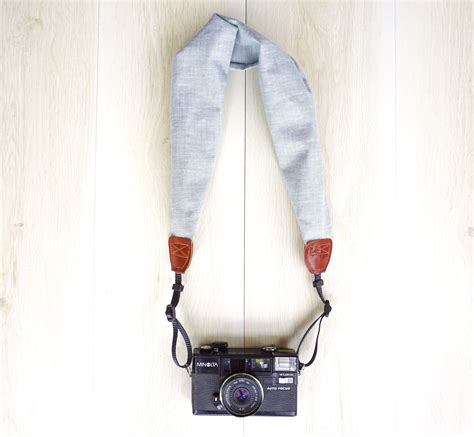 This Leather Scarf Bohemian Camera Strap Is Perfect For Any Dslr Or