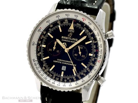 Breitling Navitimer Chrono Matic Stainless Steel Limited Edition 1000