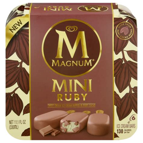 Save On Magnum Ice Cream Bars Mini Ruby 6 Ct Order Online Delivery