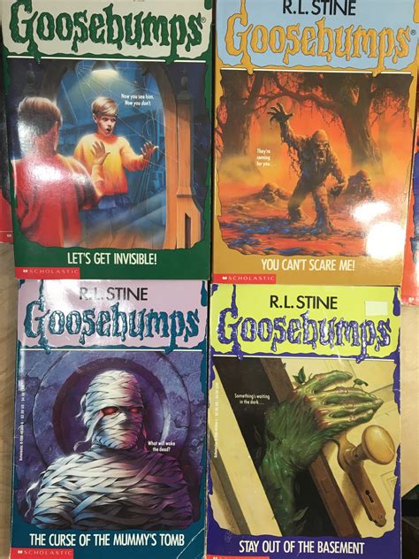 Goosebumps Books Pick A Book R L Stine Kids Books Etsy