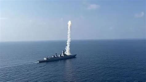 Indian Navy Successfully Test Fires Brahmos Supersonic Missile From