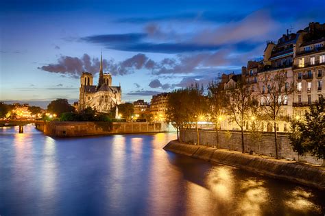 壁紙、2048x1365、フランス、notre Dame De Paris、パリ、夜、都市、ダウンロード、写真