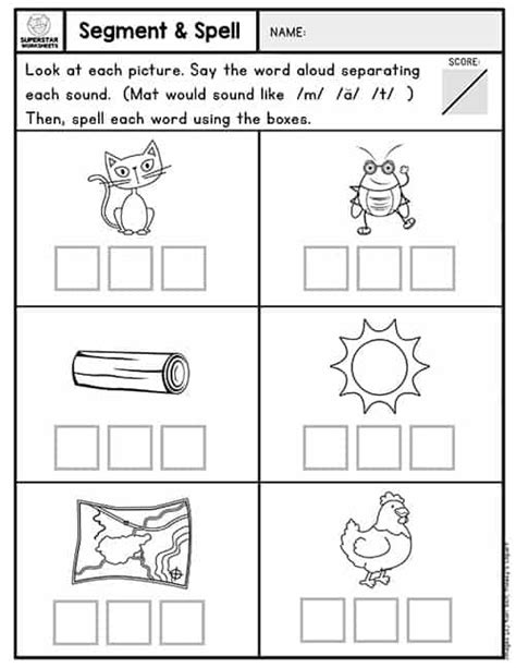 Picture Reading Worksheets For Kindergarten Printable Worksheets