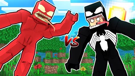 Como Virar O Venom E Carnificina No Minecraft Youtube