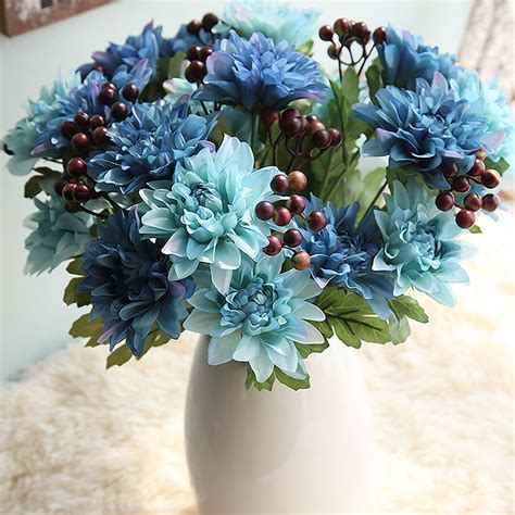 How to make a wedding bouquet with artificial flowers? fake flowers wedding bouquet roses dahlias Artificial ...