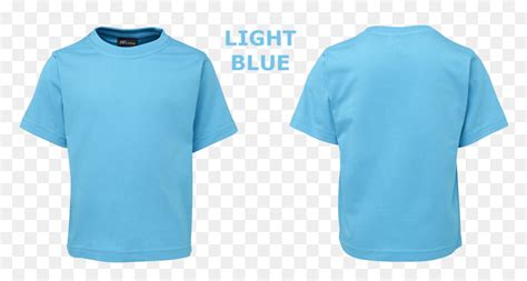 Plain Blue T Shirt Front And Back Hd Png Download Vhv