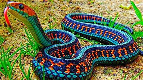 The Snakes Have The Strangest Colors And Shapes In The World Lets