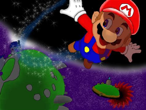 Super Mario Galaxy Title By Nokel On Deviantart