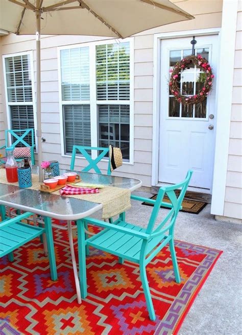 14 Ways To Make Your Patio Pop With Color Colorful Patio Furniture