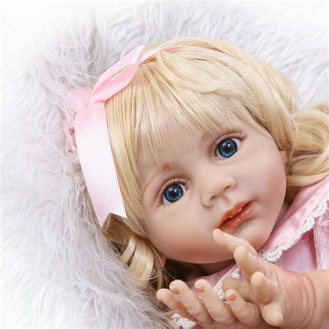 Npk 60cm Silicone Babies Doll 24 Inch Lifelike Soft Reborn Baby Toddler