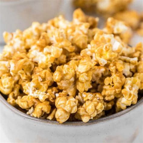 Homemade Caramel Popcorn Recipe How To Make Caramel Popcorn