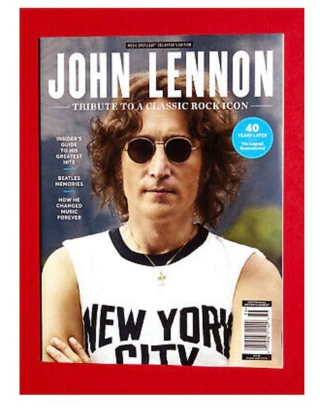 John Lennon Tribute Music Spotlight Collectors Edition The Etsy