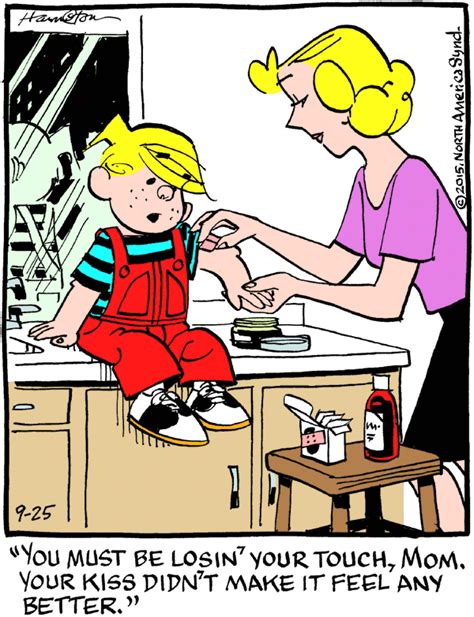 Dennis The Menace For 9252015 Funny Cartoon Pictures Cartoon Quotes