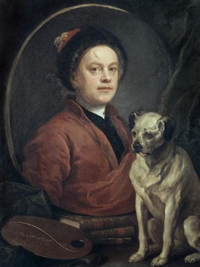 The Painter And His Pug 1745 Giclee Print By William Hogarth At