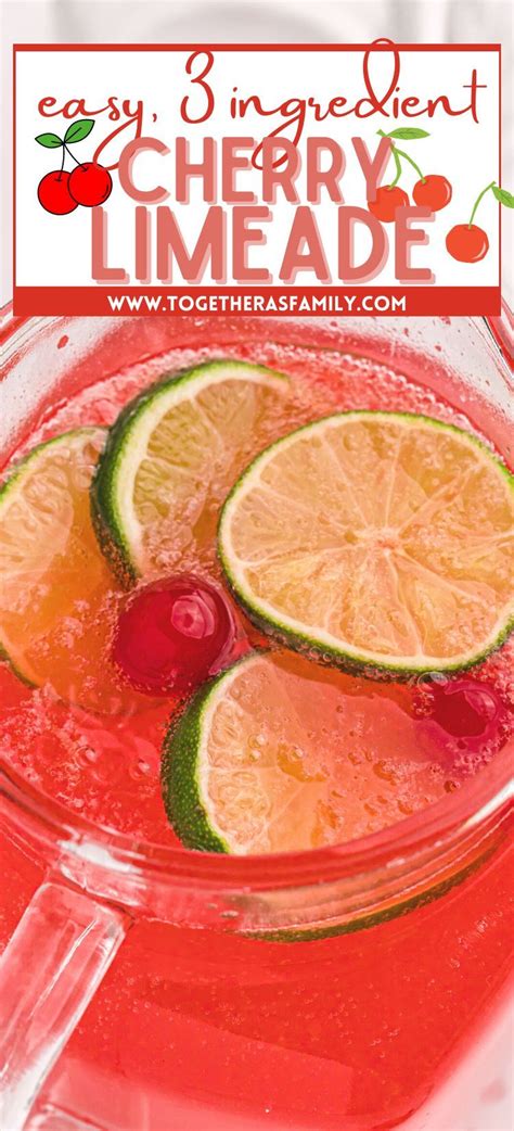 Make This Refreshing Cherry Limeade Recipe That Only Needs 3