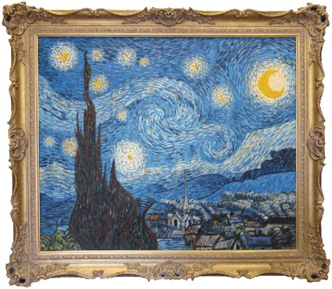 Framed Painting Png - Vincent Van Gogh Clipart - Large Size Png Image - PikPng