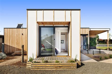 Sustainable Prefab Beach House In Blairgowrie Prefab Modular Homes