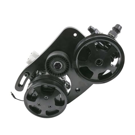 Hydraulic Power Steering Conversion Swap Kit Ford Coyote 50l Black