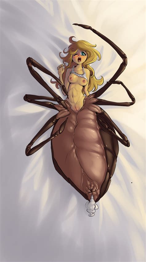 Rule 34 2013 Arachnid Arthropod Bakuhaku Blonde Hair Blush Breasts