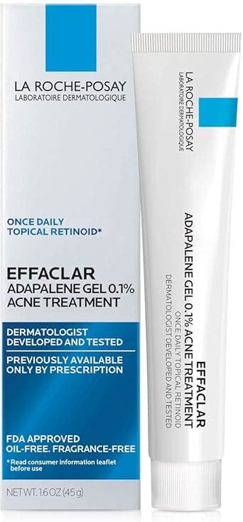 La Roche Posay Effaclar Adapalene Gel Acne Treatment Prescription My