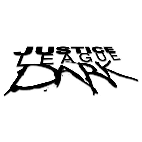 Justice League Dark Logo Recreated With Photoshop Justiceleaguedark