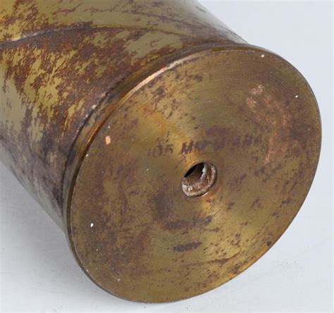 Sold Price Vietnam War Dated 105mm Artillery Shell Inert January 5