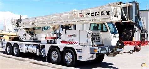 Terex T 560 1 60 Ton Telescopic Truck Crane For Sale Hoists And Material