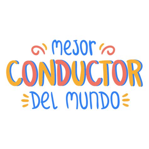 Logo De Mejor Conductor Dise O Editable