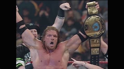 Today In Wrestling History Via Wwe Network 01032017 Triple H Wins