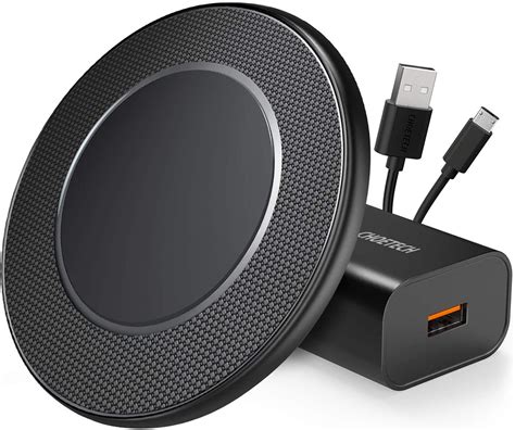 Wireless Charger 15w Max Fast Wireless Charging Pad With Qc 30