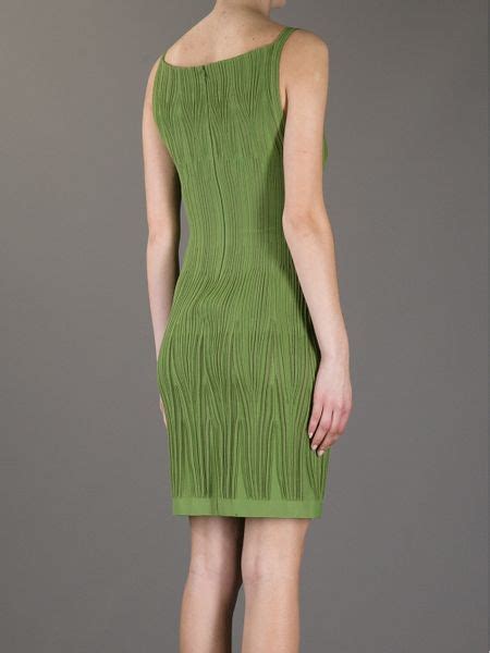 We did not find results for: Alaïa Sleeveless Knit Dress in Green | Lyst