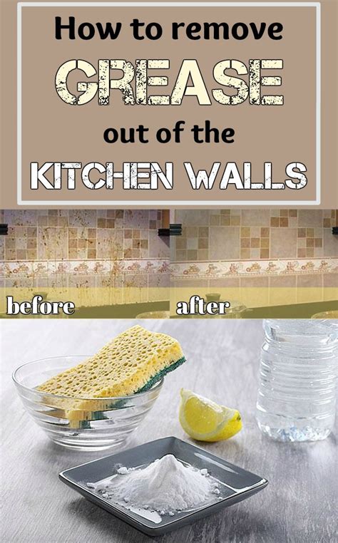 If there is a window. How to remove grease out of the kitchen walls ...