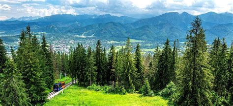 Gubalowka Hill In Zakopane Poland Perfect View Of The Tatras