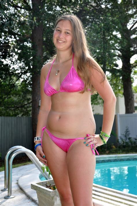 Kayla Cheyenne Topless Bikini Pool Mega Porn Pics
