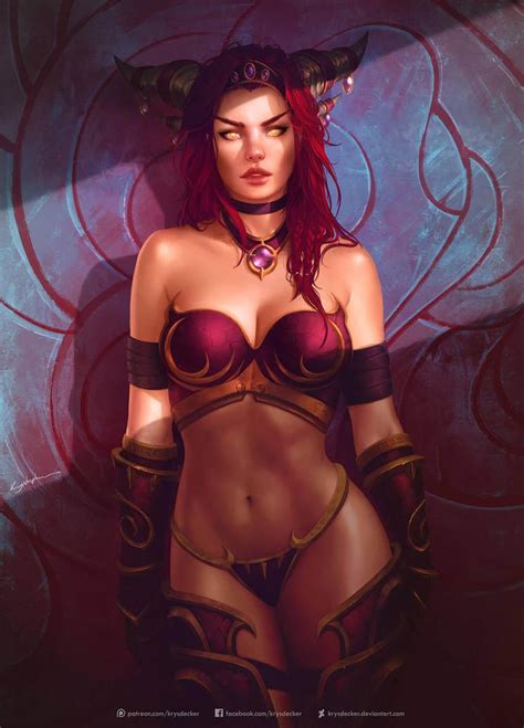 Hot Pictures Of Alexstrasza From The World Of Warcraft Which Will Make You Fall In Love With