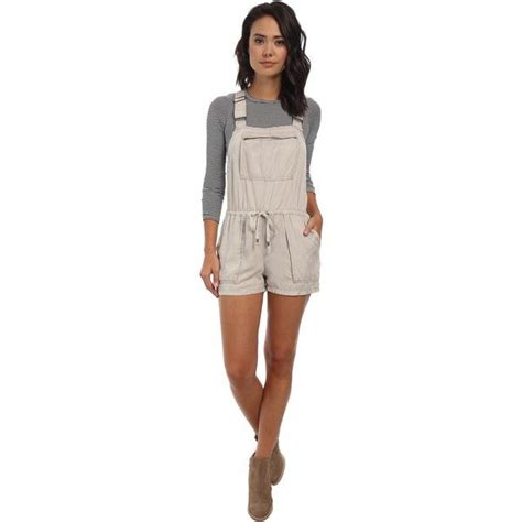 Free People Basically Backless Shortall Overalls Womens Overalls One