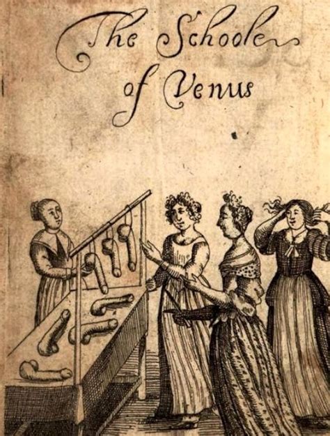 Early Sex Manual The School Of Venus Published In 1680